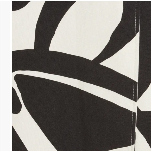 11 Honoré Demi Abstract Print Cotton Blend Trench Coat - Picture 2 of 15